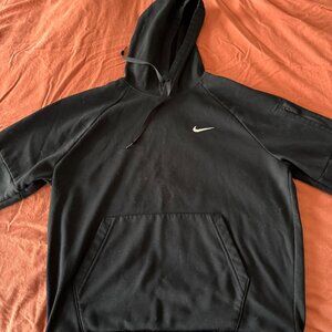 nike therma-fit hoodie sweatshirt L mens black